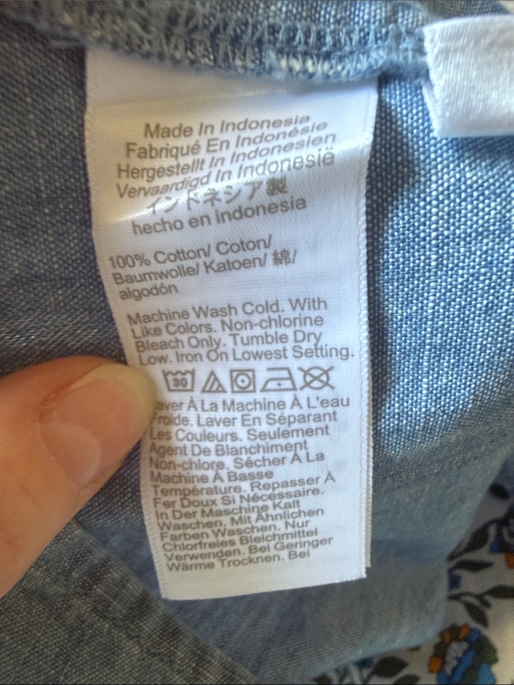 J. Crew Chambray Blue Tiered Maxi Dress with Ruffle Sleeves - Picture 5 of 5